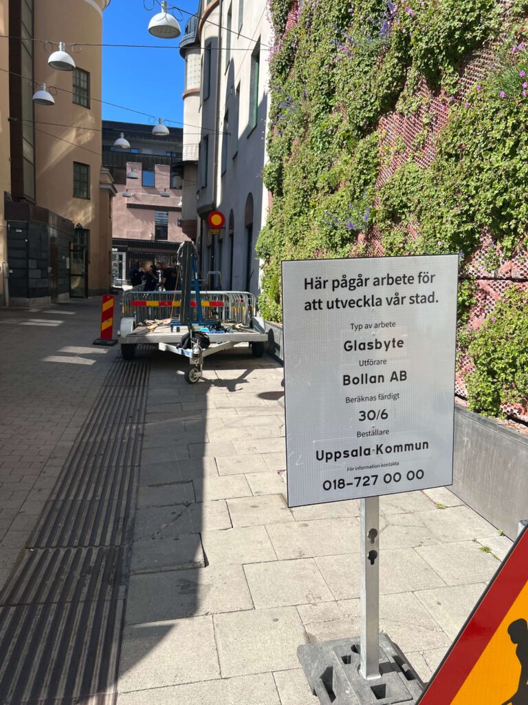 Glasbyte på Kv Kransen av Bollan AB