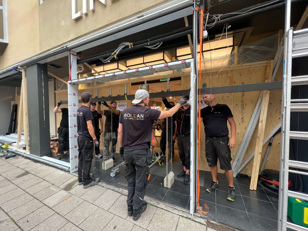 Fönsterbyte vid Kv Kransen i Uppsala